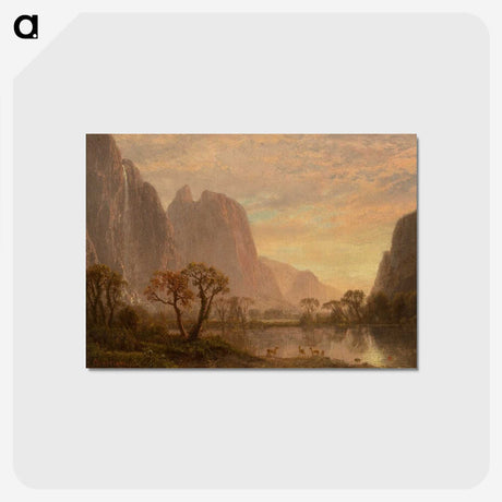 1-83_Albert-Bierstadt_postcard
