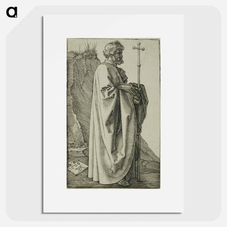 アートポスター-St. Philip - アルブレヒト デューラー Poster.