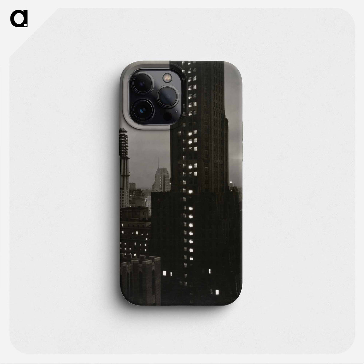 From My Window at the Shelton, North - アルフレッド スティーグリッツ Phone Case.