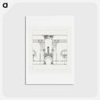 アートポストカード-Decor for the fireplace for the Fouquet boutique - アルフォンス ミュシャ Postcard.