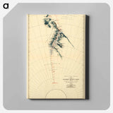 Route and Surveys of the Southern Journey Party - アンティーク地図 Canvas.