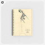 Route and Surveys of the Southern Journey Party - アンティーク地図 Memo.