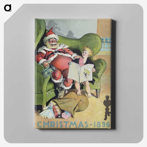 クリスマス 1896 - クリスマス Canvas.