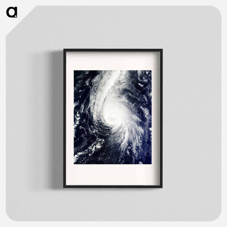 アートポスター-Hurricane Gonzalo over Bermuda
 - 上空からの地球 Poster.