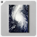 アートパネル-Hurricane Gonzalo over Bermuda
 - 上空からの地球 Canvas.