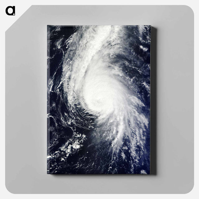 アートパネル-Hurricane Gonzalo over Bermuda
 - 上空からの地球 Canvas.