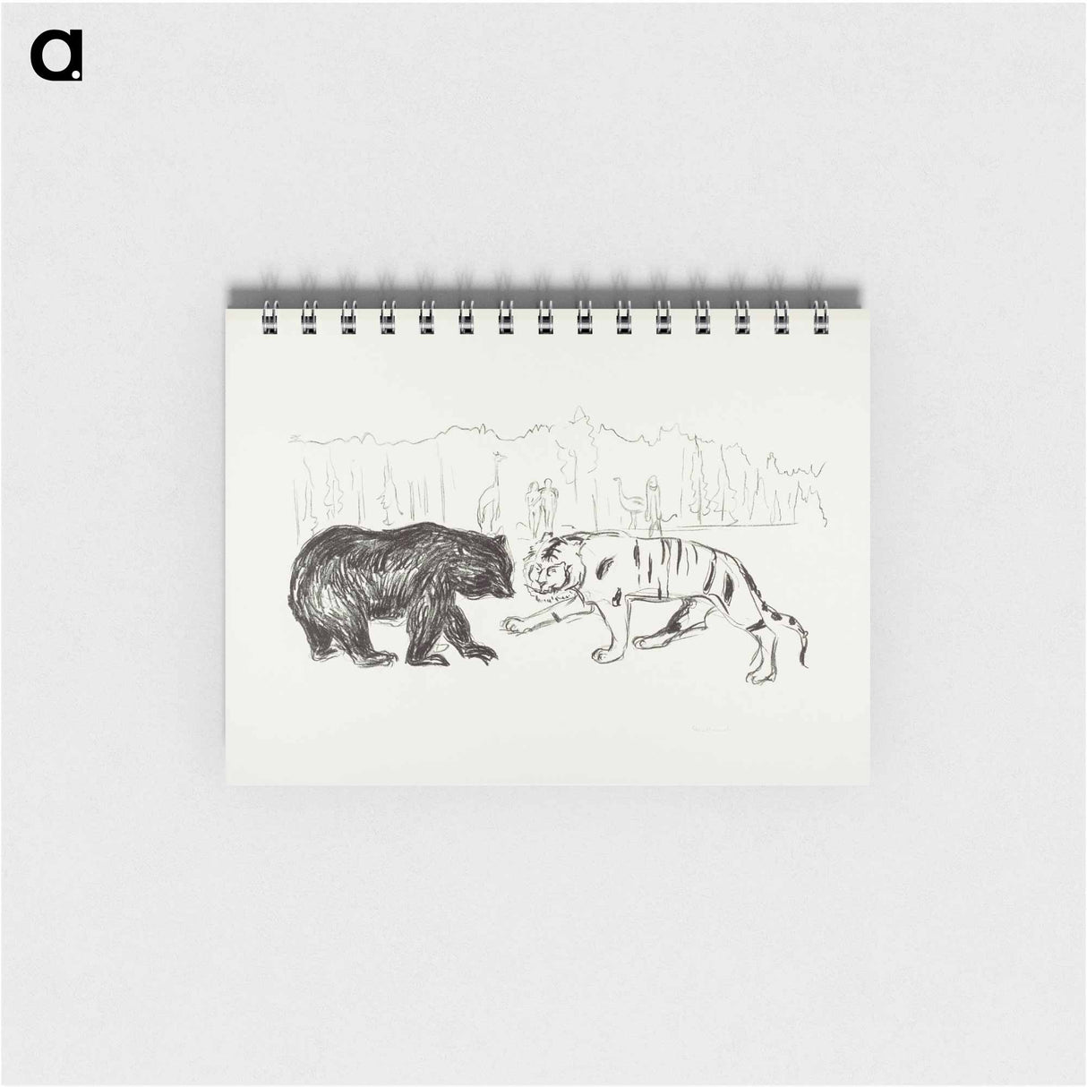 The Tiger and the Bear - エドヴァルド ムンク Memo.
