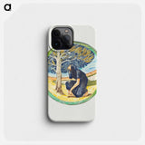 Fire Tree from The Flower Book - エドワード バーン ジョーンズ Phone Case.