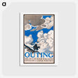 アートポストカード-Outing - エドワード ペンフィールド Postcard.