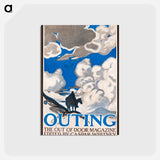アートポストカード-Outing - エドワード ペンフィールド Postcard.