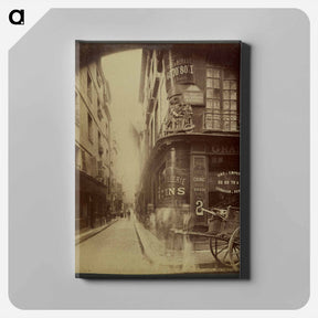 アートパネル-Rue des Nonnains d'Hyères
 - ウジェーヌ アジェ Canvas.