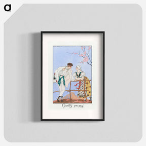 アートポスター-Gentils Propos - ジョージ バービエ Poster.