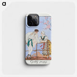 Gentils Propos - Georges Barbier Phone Case.