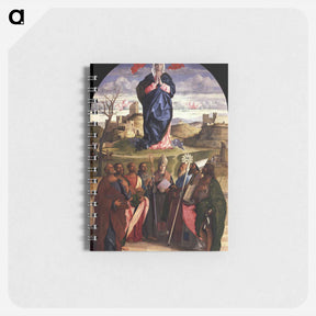 アートメモ帳-Virgin in Glory with Saints - ジョヴァンニ ベッリーニ Memo.