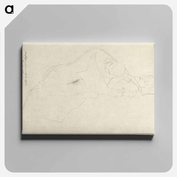 The Lovers - グスタフ クリムト Canvas.