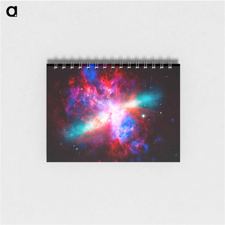 アートメモ帳-M82: Multi-wavelength Galaxy
 - ハッブル画像 Memo.