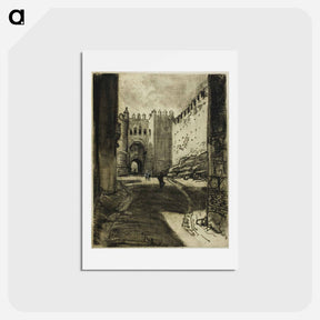 アートポストカード-Gateway, Segovia
 - ジョセフ ペネル Postcard.