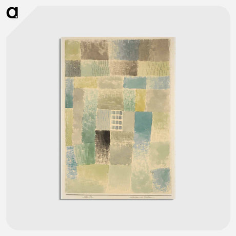 アートポストカード-First House in a Settlement
 - バーゼル美術館 Postcard.