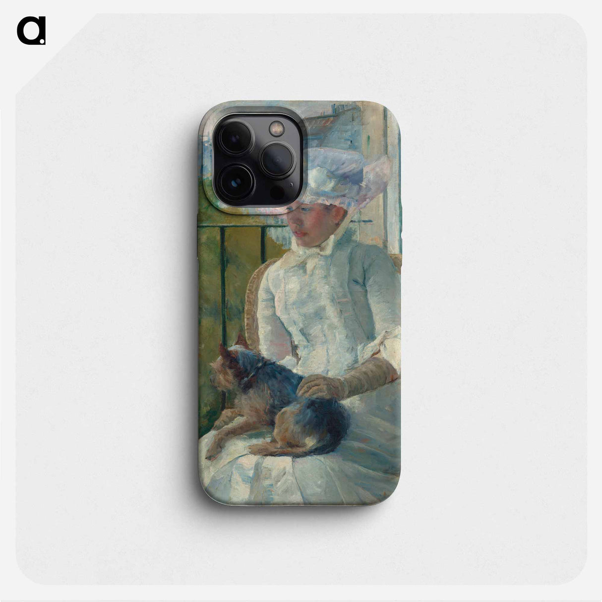 Young Girl at a Window - メアリー カサット Phone Case.