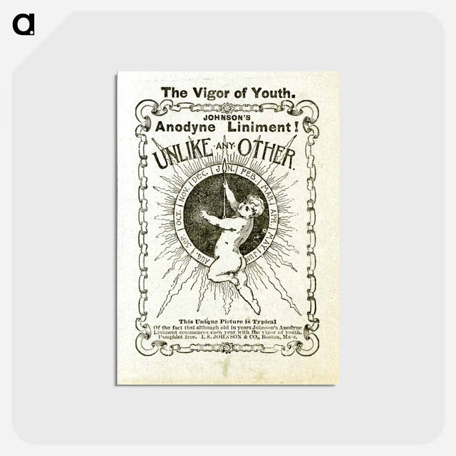アートポストカード-Johnson's Anodyne Liniment: Unlike Any Other
 - 国立医学図書館 Postcard.