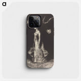 Hantise (Obsession) - Odilon Redon Phone Case.