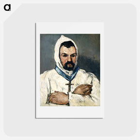 アートポストカード-Paul Cézanne's uncle: Antoine Dominique Sauveur Aubert - ポール セザンヌ Postcard.