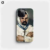 Paul Cézanne's uncle: Antoine Dominique Sauveur Aubert - ポール セザンヌ Phone Case.