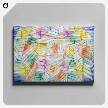 Theater–Mountain–Construction
 - パウル クレー Canvas.