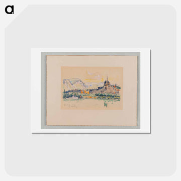 Genève - ポール シニャック Postcard.