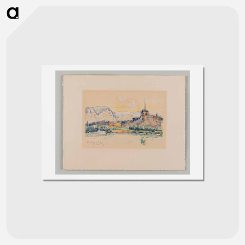 Genève - Paul Signac Postcard.