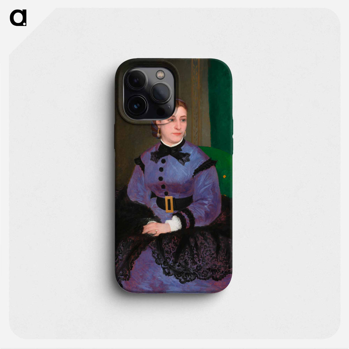 Mademoiselle Sicot - Pierre Auguste Renoir Phone Case.