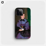 Mademoiselle Sicot - Pierre Auguste Renoir Phone Case.