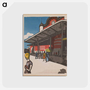 アートポストカード-Tokyo Station
 - セントルイス美術館 Postcard.
