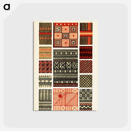 アートポストカード-Nineteenth-Century Ornament
 - 装飾の文法 Postcard.