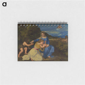 アートメモ帳-Madonna Aldobrandini - ティツィアーノ ヴェチェッリオ Memo.