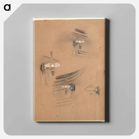 アートパネル-Audience Room Lamps
 - ウィーン博物館 Canvas.