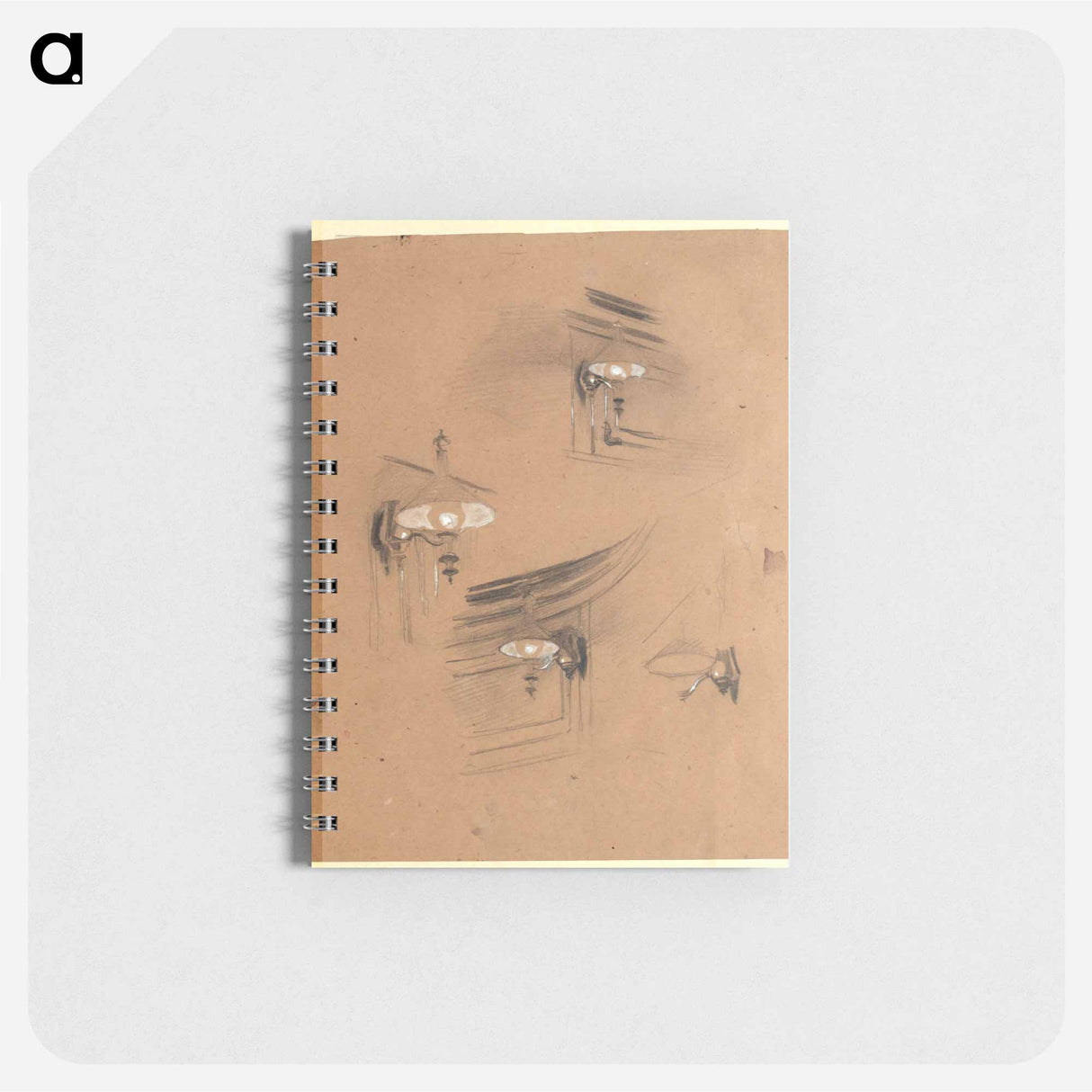 アートメモ帳-Audience Room Lamps
 - ウィーン博物館 Memo.
