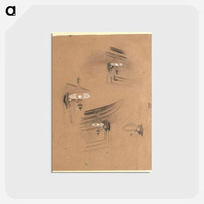 アートポストカード-Audience Room Lamps
 - ウィーン博物館 Postcard.