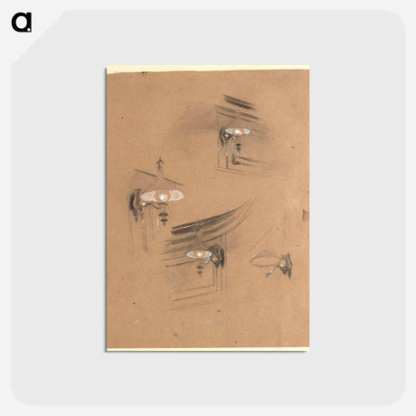 アートポストカード-Audience Room Lamps
 - ウィーン博物館 Postcard.