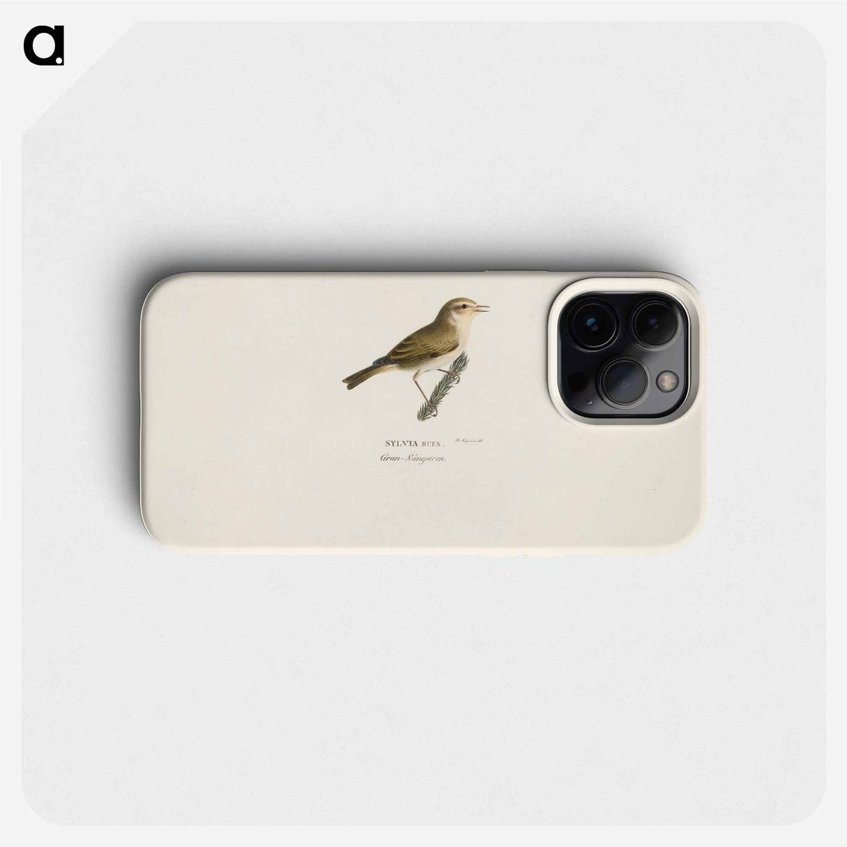 Common chiffchaff - Wilhelm von Wright Phone Case.