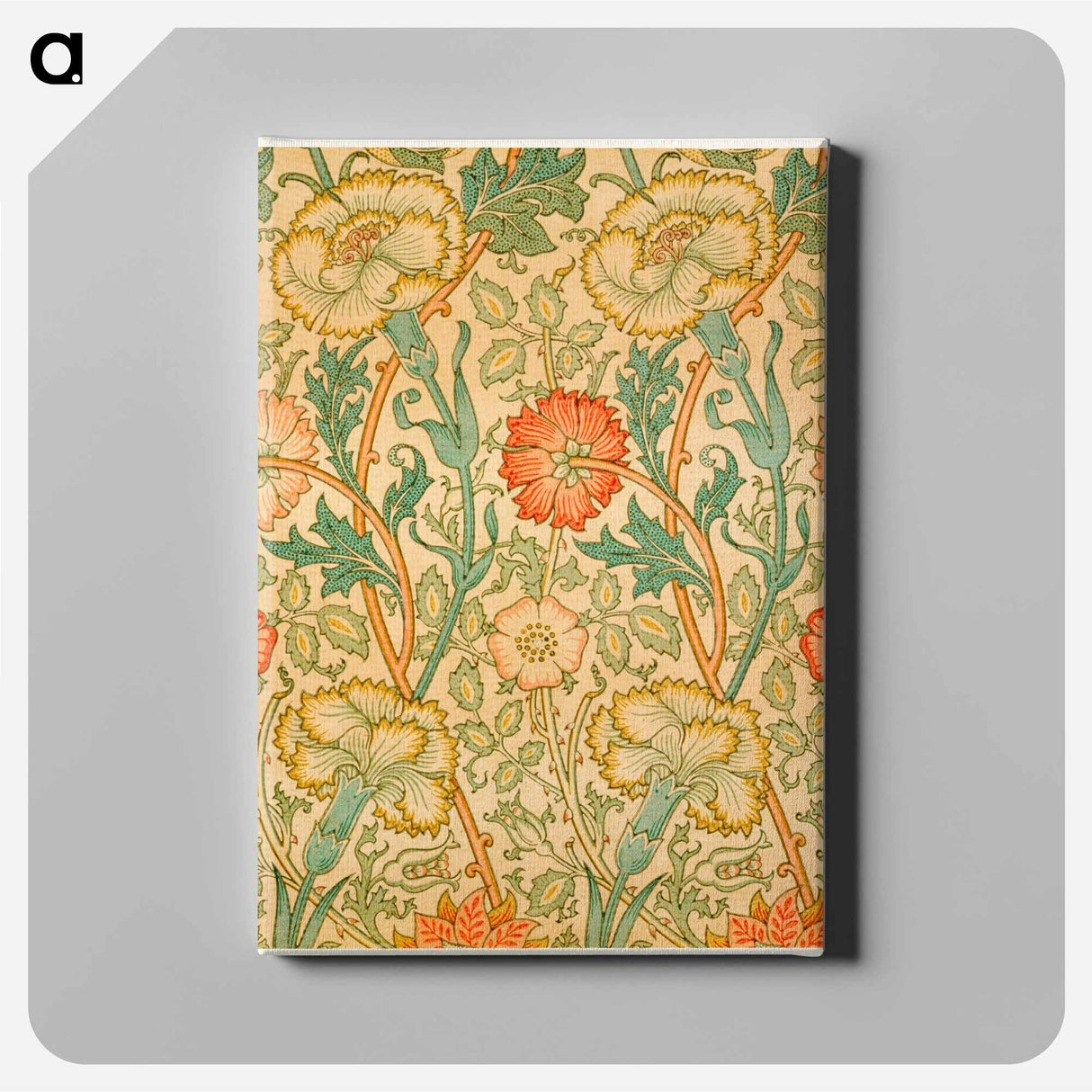 Pink and Rose - William Morris Canvas.