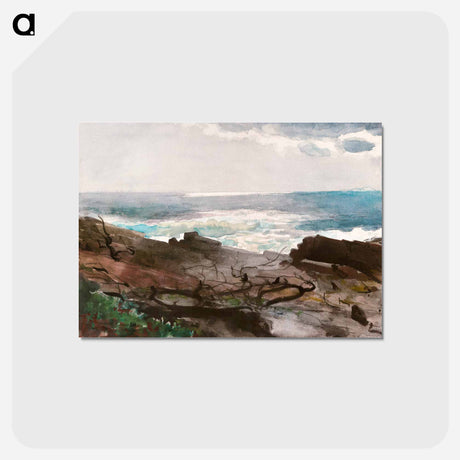 アートポストカード-Sunshine and Shadow, Prout’s Neck - ウィンスロー ホーマー Postcard.