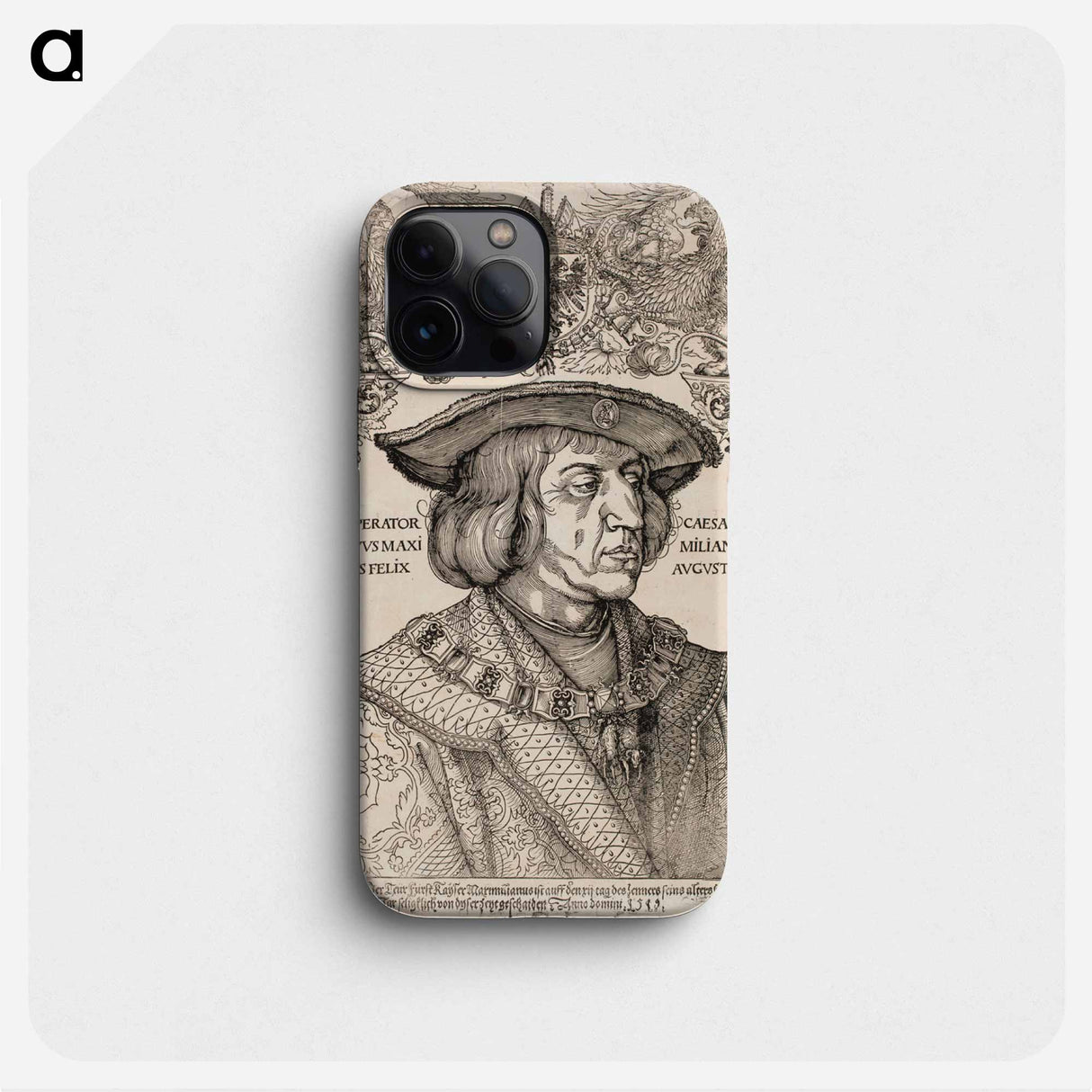 Portrait of emperor Maximilian I - アルブレヒト デューラー Phone Case.