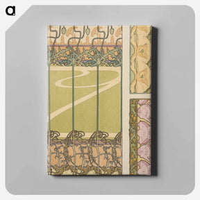 アートパネル-Untitled - アルフォンス ミュシャ Canvas.