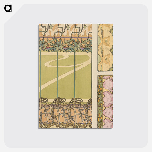 Untitled - Alphonse Mucha Postcard.