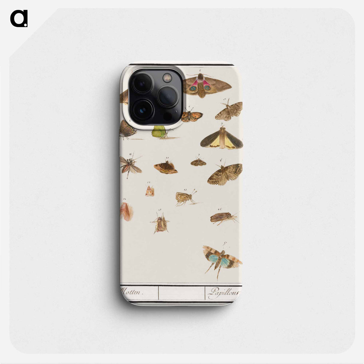 Butterflies and moths - アンセルムス ボエティウス デ ブート Phone Case.