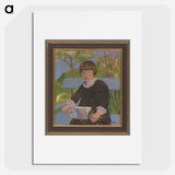 Portrait of a girl - vierka gaceková - アーノルド ピーター ワイズ クビンチャン Poster.