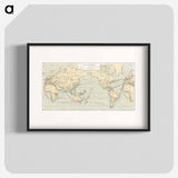 アートポスター-Geographical-Statistical World Lexicon
 - 大英図書館 Poster.