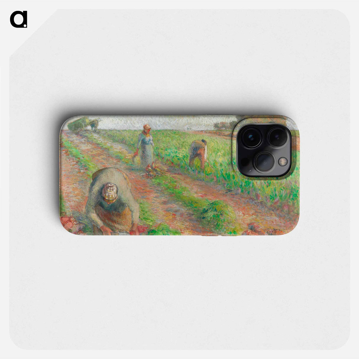 The Beet Harvest - Camille Pissarro Phone Case.