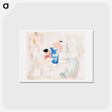 アートポストカード-Artists Sketching - チャールズ デムス Postcard.